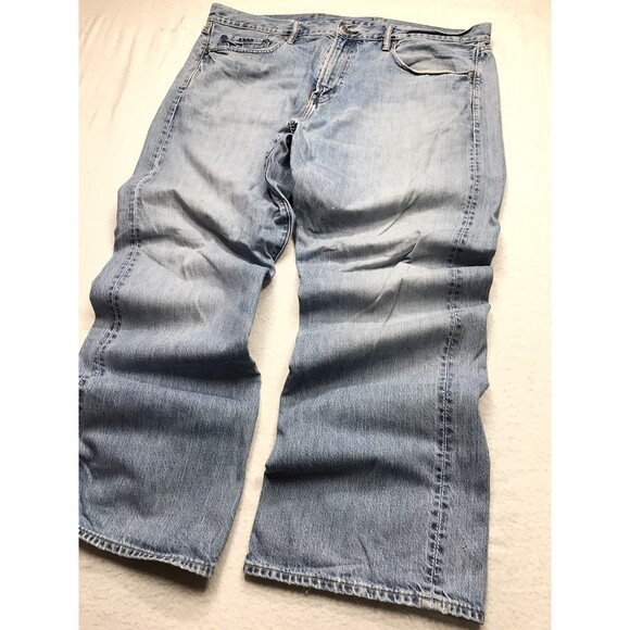 Y2K GAP 1969 Jean Loose Wide Leg Men 40x32 Baggy Grunge Skate Light Wash - Picture 3 of 16